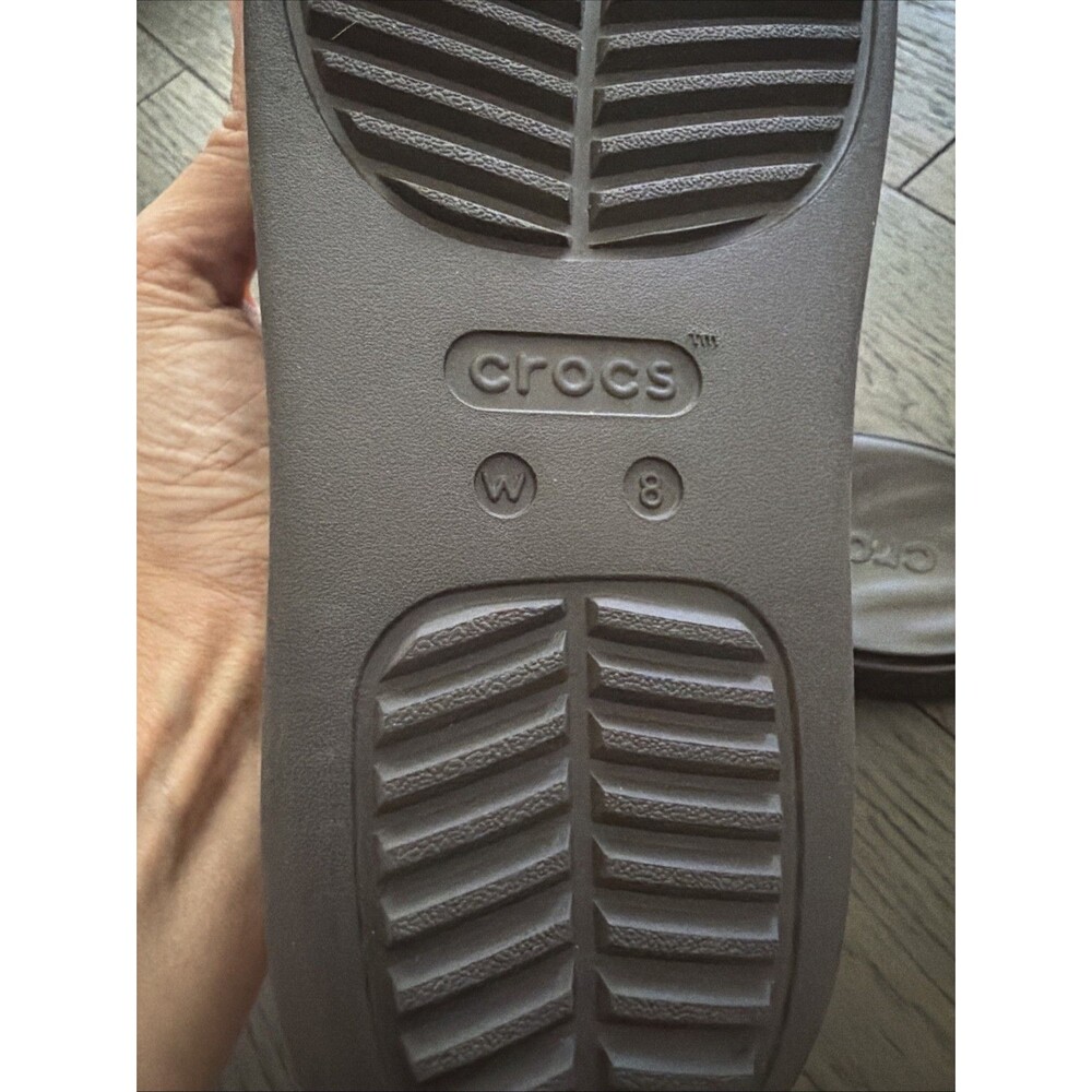 Crocs Getaway Strappy Brown Women’s 8 NEW With Tags - Picture 5 of 6